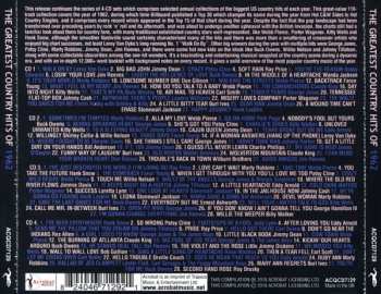 4CD Various: The Greatest Country Hits Of 1962