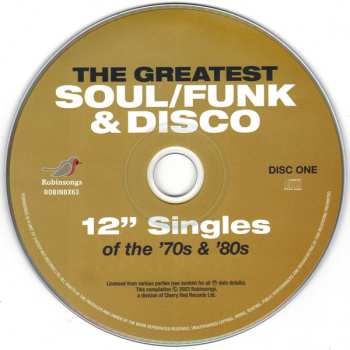 4CD/Caja Various: The Greatest Soul/Funk & Disco 12" Singles Of The '70s & '80s