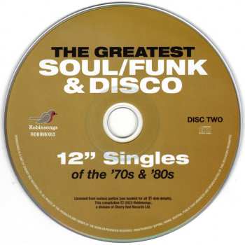 4CD/Caja Various: The Greatest Soul/Funk & Disco 12" Singles Of The '70s & '80s