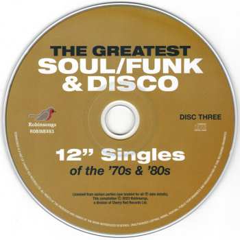 4CD/Caja Various: The Greatest Soul/Funk & Disco 12" Singles Of The '70s & '80s