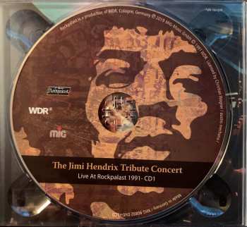 2CD/DVD Various: The Jimi Hendrix Tribute Concert Live At Rockpalast 1991