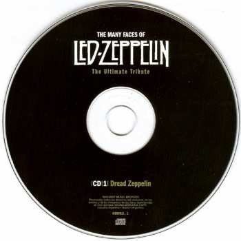 3CD Various: The Many Faces Of Led Zeppelin. The Ultimate Tribute.