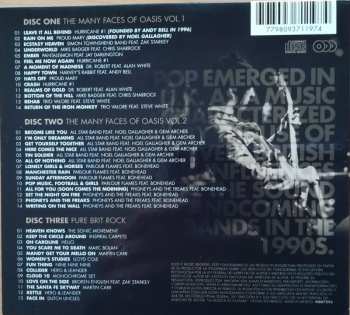 3CD Various: The Many Faces Of Oasis