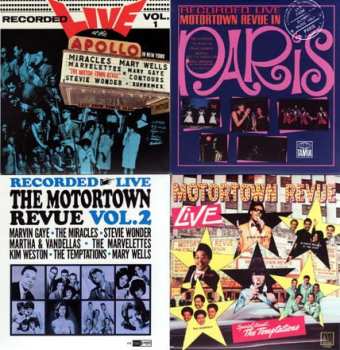 4CD/Caja Various: The Motortown Revue Collection (Recorded Live) LTD