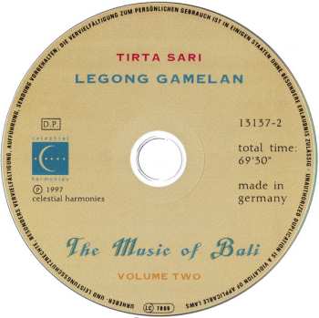 3CD/Caja Various: The Music Of Bali