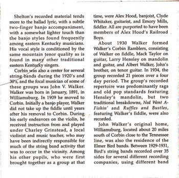 CD Various: The Music Of Kentucky Vol. 1 (Early American Rural Classics 1927-37)