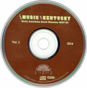 CD Various: The Music Of Kentucky Vol. 2 (Early American Rural Classics 1927-37)