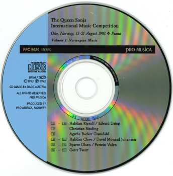 CD Various: The Queen Sonja International Music Competition - Norwegian Music Vol. I