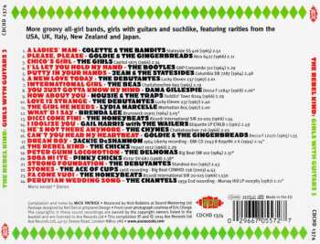 CD Various: The Rebel Kind: Girls With Guitars 3