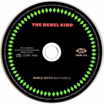 CD Various: The Rebel Kind: Girls With Guitars 3