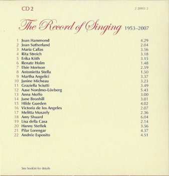 11CD/Caja Various: The Record Of Singing Volume 5 (From The Lp To The Digital Era)