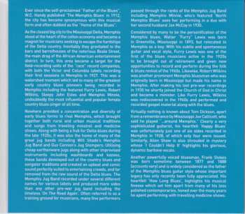 CD Various: The Rough Guide To Memphis Blues (Reborn And Remastered)