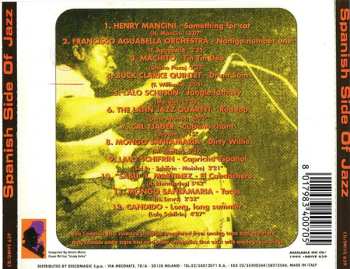 CD Various: The Spanish Side Of Jazz