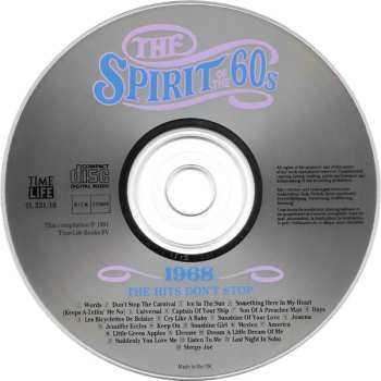 CD Various: The Spirit Of The 60s (1968 The Hits Don't Stop)