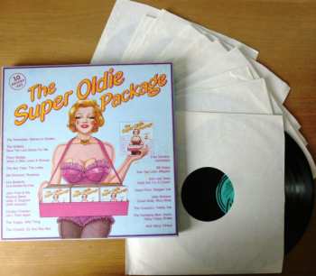 10LP/Caja Various: The Super Oldie Package