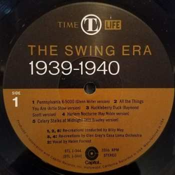 3LP/Caja Various: The Swing Era: The Music Of 1939-1940: 1939: A Real Dream Of A Year
