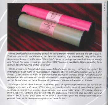 CD Various: The Welte-Mignon Mystery Vol. XII