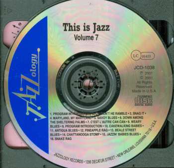 2CD Various: This Is Jazz: The Historic Broadcasts, Volume Seven