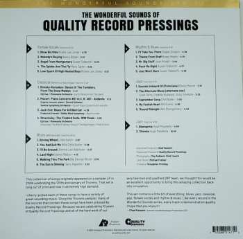 3LP Various: The Wonderful Sounds Of Quality Record Pressings