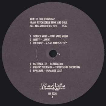 LP Various: Tickets For Doomsday: Heavy Psychedelic Funk And Soul (Ballads And Dirges 1970-1975)