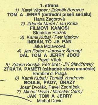 LP Various: Tom A Jerry (Písničky)