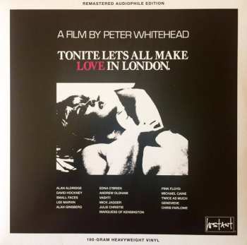 LP Various: Tonite Let's All Make Love In London CLR