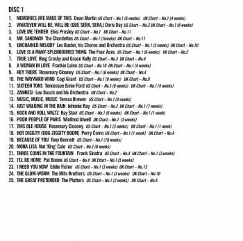 2CD Various: Top 10 Hits Of The '50s
