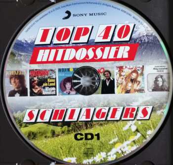 4CD Various: Top 40 Hitdossier Schlagers