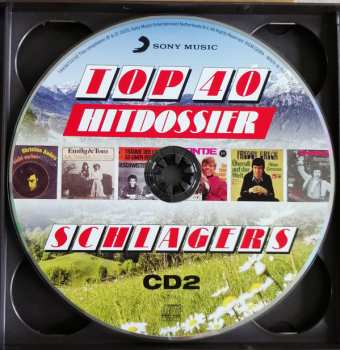 4CD Various: Top 40 Hitdossier Schlagers