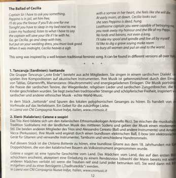 CD Various: Traditional And Contemporary Music From Italy