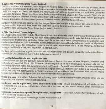 CD Various: Traditional And Contemporary Music From Italy