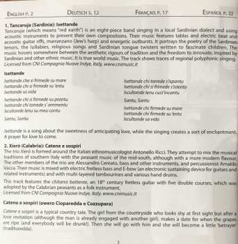 CD Various: Traditional And Contemporary Music From Italy