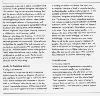 CD Various: Traditional Music Of Peru: The Mantaro Valley