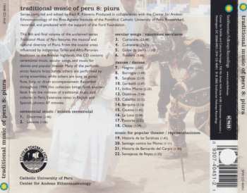 CD Various: Traditional Music of Peru, Vol. 8: Piura