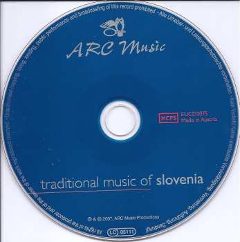 CD Various: Traditional Music Of Slovenia