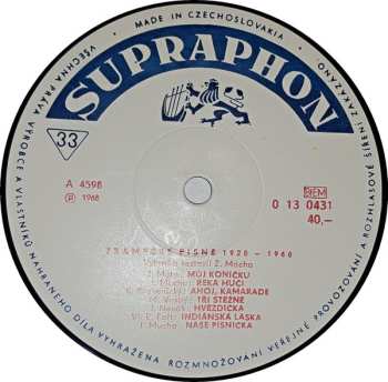 2LP Various: Trampské písně 1920 - 1960