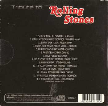 CD Various: Tribute To Rolling Stones