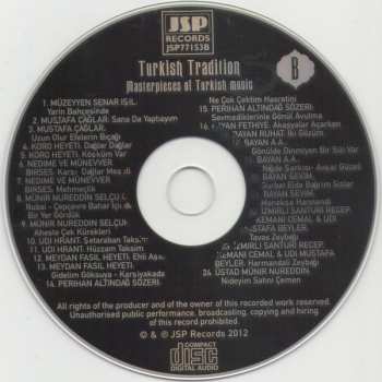 4CD Various: Turkish Tradition (Masterpieces Of Turkish Musical Culture)