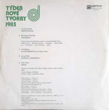 LP Various: Týden Nové Tvorby 1983