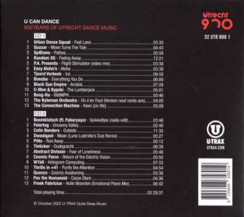2CD Various: U Can Dance (900 Years Of Utrecht Dance Music, Volume 1)