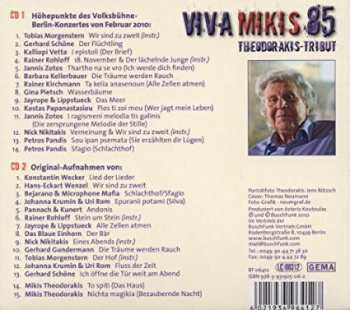 2CD Various: Viva Mikis 85