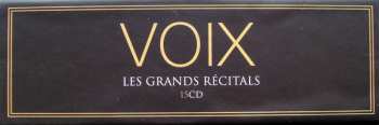 15CD/Caja Various: Voix - Les Grands Récitals