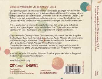 CD Various: Volkslieder Vol. 3