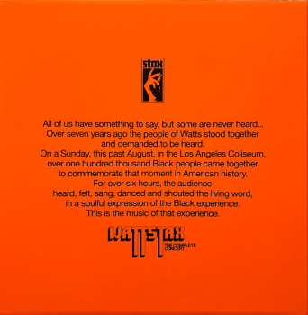 10LP/Caja Various: Wattstax ‘72 The Complete Concert LTD