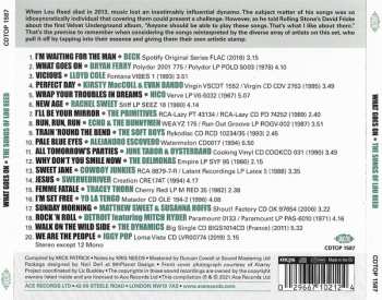 CD Various: What Goes On: The Songs Of Lou Reed