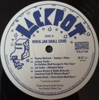 2LP Various: When Jah Shall Come