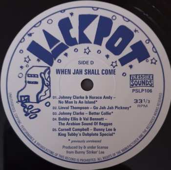 2LP Various: When Jah Shall Come