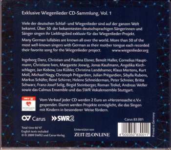 CD/Caja Various: Wiegenlieder (Exklusive Wiegenlieder CD-Sammlung, Vol. 1)