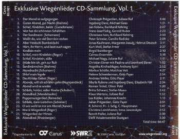 CD/Caja Various: Wiegenlieder (Exklusive Wiegenlieder CD-Sammlung, Vol. 1)