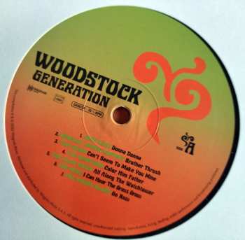 2LP Various: WOODSTOCK GENERATION The Finest Selection Of Woodstock Spirit Music